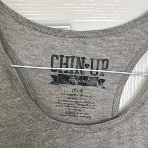 3 for $10 Chin-Up Metallic Gold Muscle Shirt “Trust Me You Can Dance-Wine” - Picture 2 of 5